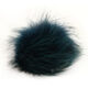 Lana Grossa FELLPOMPON Fuchs | 13-Petrol