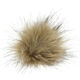 Lana Grossa KUNSTFELLPOMPON Mini | 652-Beige/Schwarz