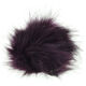 Lana Grossa KUNSTFELLPOMPON Mini | 654-Dunkelviolett