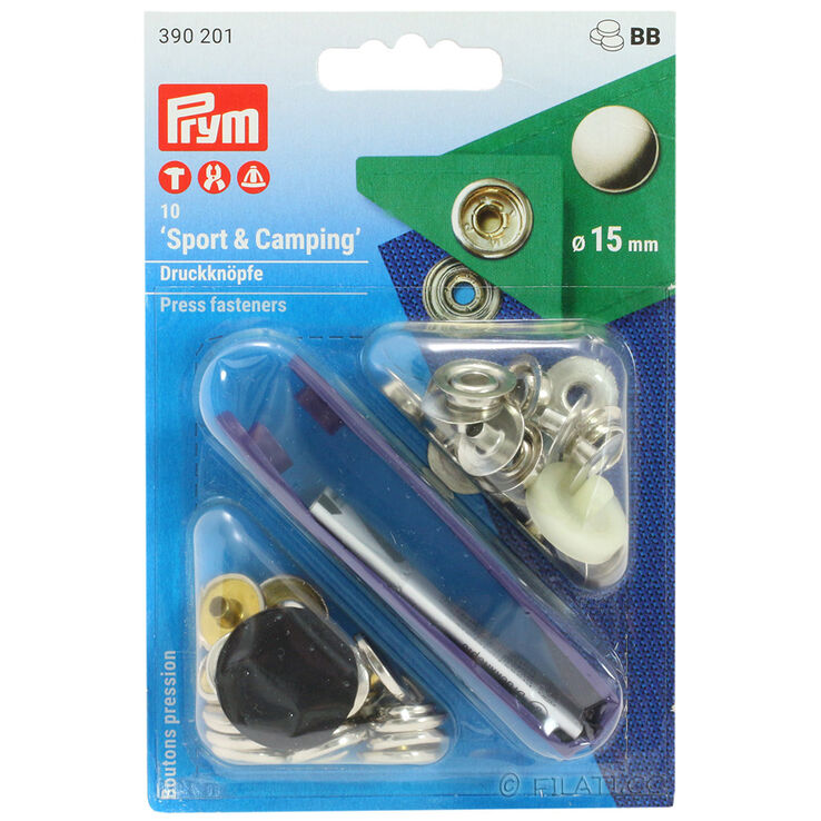 Lana Grossa PRYM 390201/15mm | 01-Silber