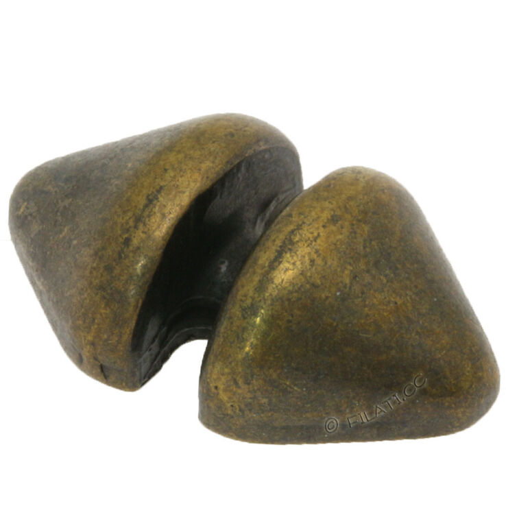 Union Knopf Metallniete zum Aufnähen 23mm | 851-Gold