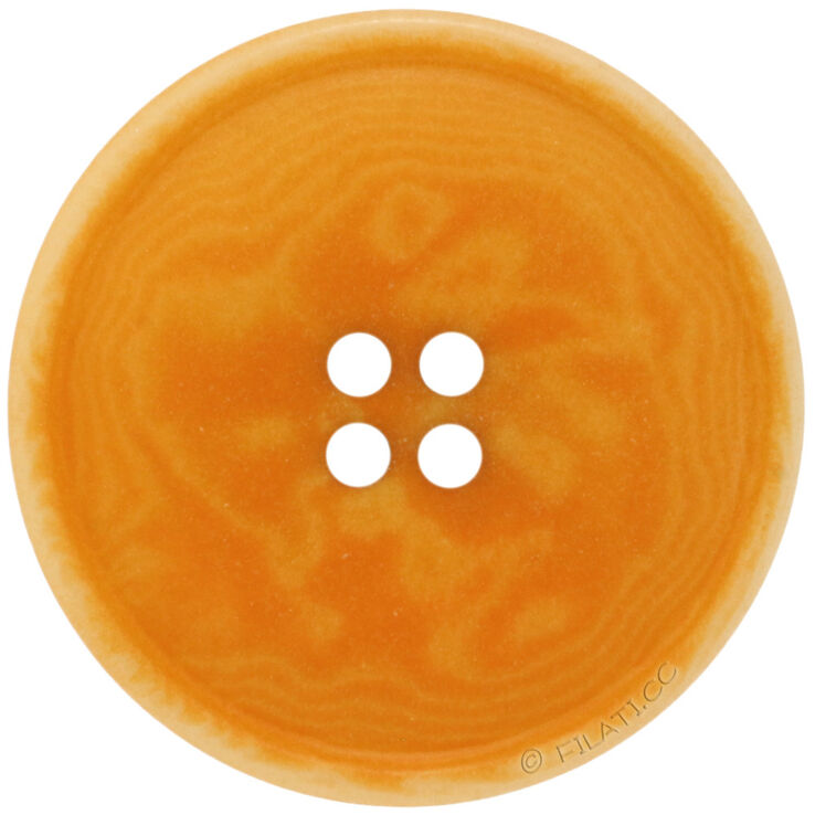 Union Knopf Knopf 4-Loch 30mm | 40-Orange