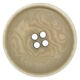 Union Knopf Knopf 4-Loch 30mm | 76-Steingrau/Beige