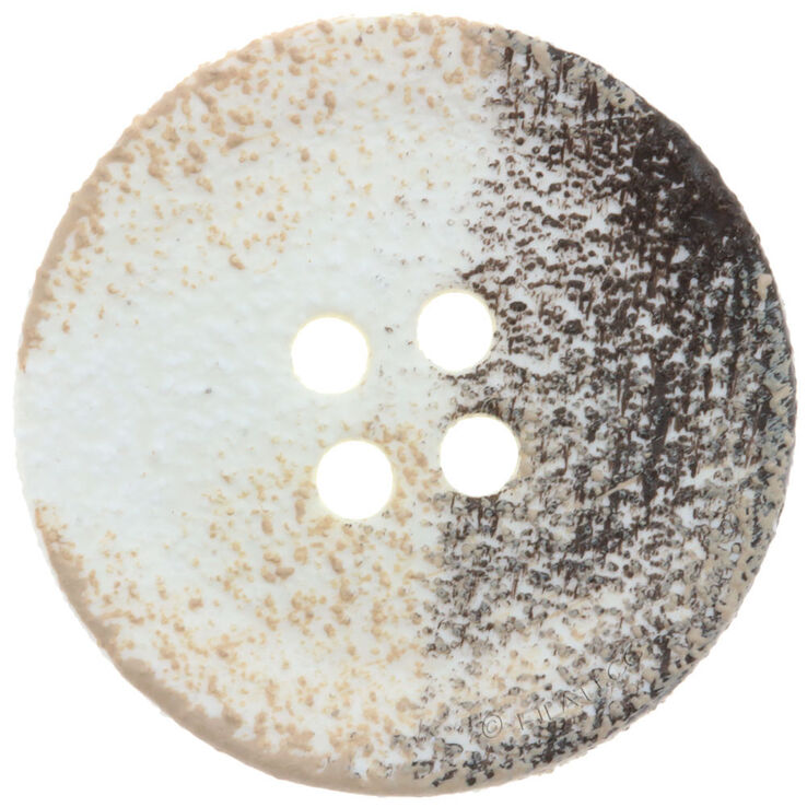 Lana Grossa UNION KNOPF 452726/18mm | 14-Beige/Anthrazit