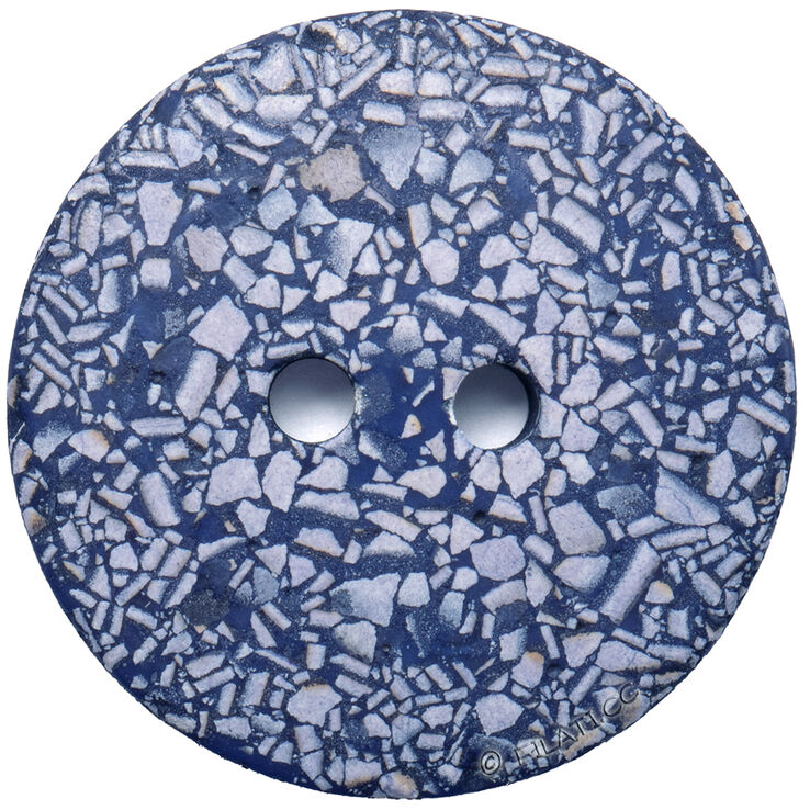 Union Knopf Knopf Poly/Eierschale 25 mm | 68-Marine