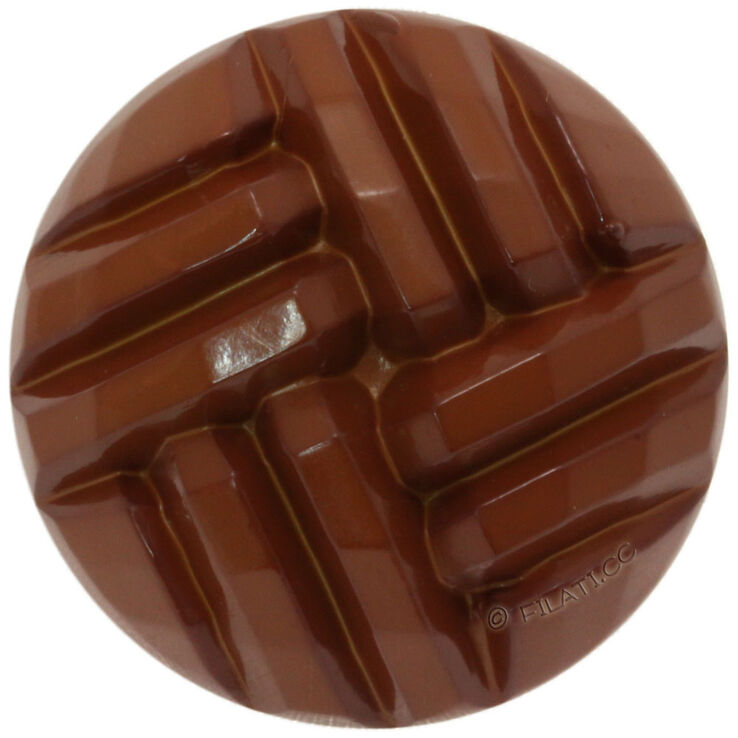 Lana Grossa UNION KNOPF 46089/28mm | 20-Cognac