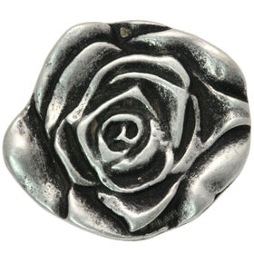 Lana Grossa Knopf mit Öse Rose 23mm