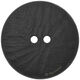 Union Knopf Kokosknopf 2-Loch 30mm | 080-Schwarz