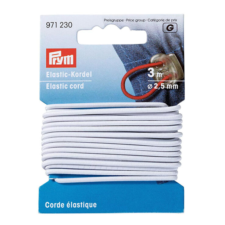 Prym Elastic-Kordel | 971230-Weiß