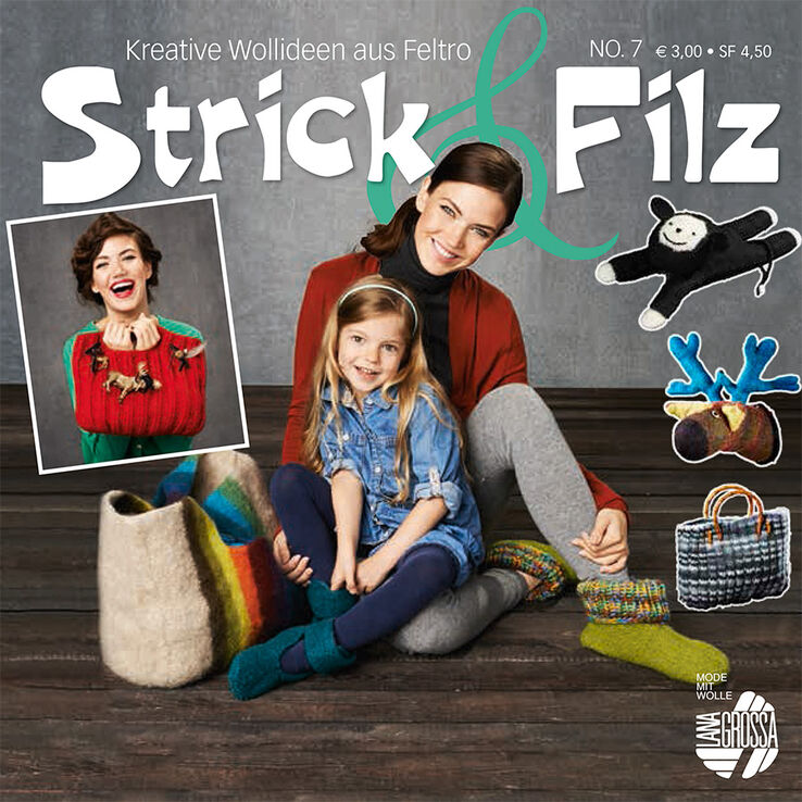 STRICK & FILZ No. 7 von Lana Grossa