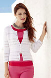 Lana Grossa WEISSE JACKE Linarte