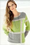 Lana Grossa PULLI MIT COLOURBLOCKS Linarte
