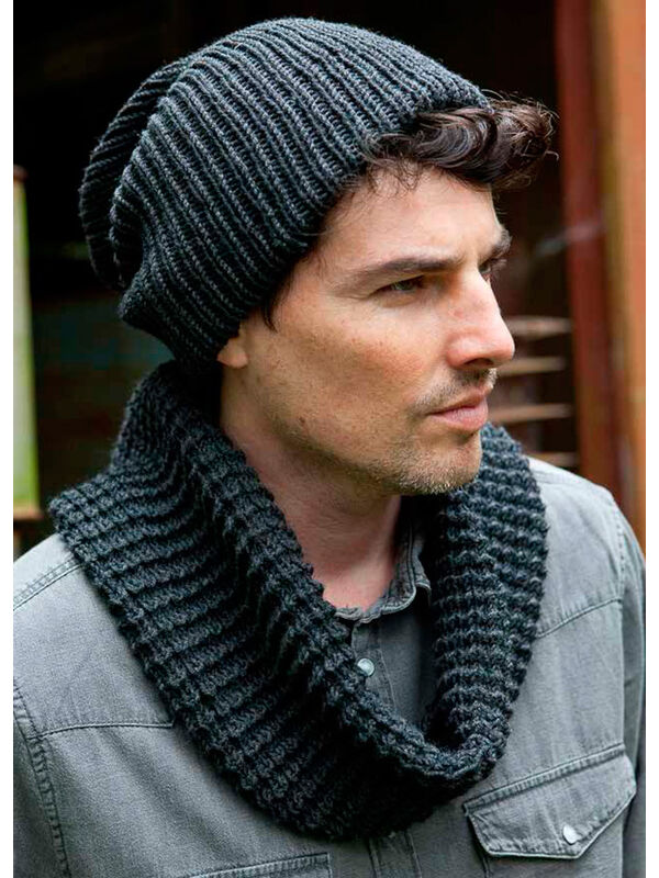 Lana Grossa HERRENMÜTZE Cool Wool Big