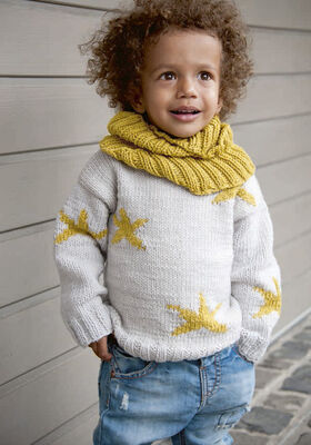 PULLOVER UND LOOP Bingo von Lana Grossa