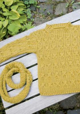 PULLOVER UND LOOP Bingo von Lana Grossa
