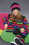 Lana Grossa PULLOVER Bingo uni/neon