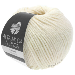 Lana Grossa ALTA MODA ALPACA | 014-Rohweiß