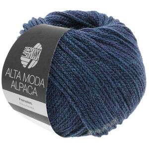 Lana Grossa ALTA MODA ALPACA | 036-Petrol/Royal meliert