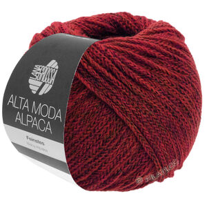 Lana Grossa ALTA MODA ALPACA | 040-Dunkelrot meliert