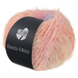 Lana Grossa BASTA MISTA | 113-Limette/Türkis/Aqua/Lachs/Rosa/Flieder
