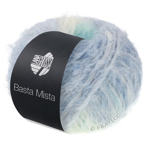 Lana Grossa BASTA MISTA | 116-Rohweiß/Hellgrau/Graublau/Weißgrün/Türkis/Minttürkis