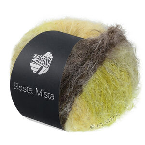 Lana Grossa BASTA MISTA | 117-Graubraun/Taupe/Gelb/Hellgelb/Helloliv