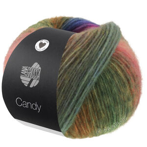 Lana Grossa CANDY | 08-Moosgrün/Waldgrün/Flieder/Grauviolett/Jeans/Dunkelgrau/Orange/Gelb/Pink/Dunkelblau/Lachs/Nougat/Jade/Weiß