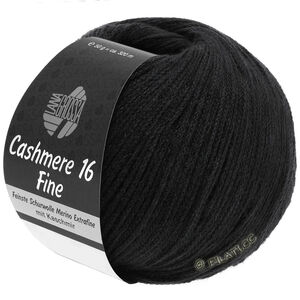 Lana Grossa CASHMERE 16 FINE | 018-Schwarz