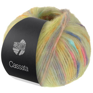 Lana Grossa CASSATA | 10-Zartgelb/Pfirsich/Hellgrau/Lichtgrün/Rosé