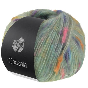 Lana Grossa CASSATA | 11-Zartgrün/Hellorange/Rosa/Hellgrau/Lila