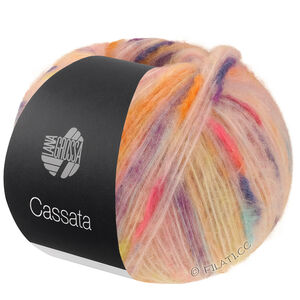Lana Grossa CASSATA | 13-Pastellrosa/Gelb/Orange/Blau/Mint/Lila