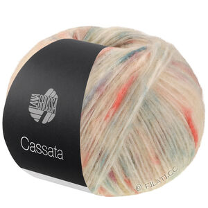Lana Grossa CASSATA | 14-Creme/Jade/Petrol/Zartgrau/Terrakotta