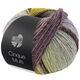Lana Grossa CINQUE MULTI | 13-Graugrün/Brombeer/Flieder/Rosenholz/Senf meliert
