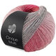 Lana Grossa CINQUE MULTI | 20-Flieder/Pink/Hellgrau/Pfirsich/Grau/Graurot meliert