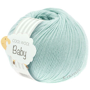 Lana Grossa COOL WOOL Baby Uni/Print 50g | 257-Helltürkis