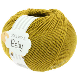 Lana Grossa COOL WOOL Baby Uni/Print 50g | 346-Senfgelb