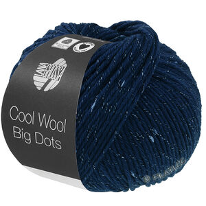 Lana Grossa COOL WOOL Big Dots | 102-Dunkelblau