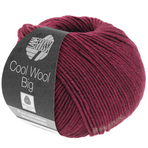 Lana Grossa COOL WOOL Big  Uni/Melange | 1000-Burgund