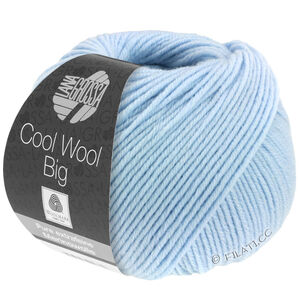 Lana Grossa COOL WOOL Big  Uni/Melange | 0604-Hellblau