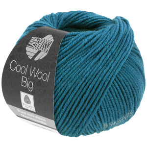 Lana Grossa COOL WOOL Big  Uni/Melange | 0979-Dunkelpetrol