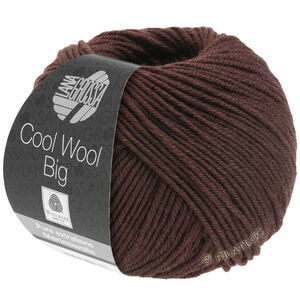 Lana Grossa COOL WOOL Big  Uni/Melange | 0987-Schokobraun