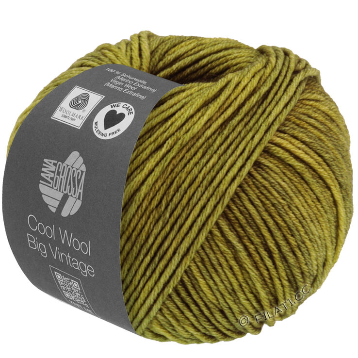 Lana Grossa COOL WOOL Big Vintage | 7161-Oliv