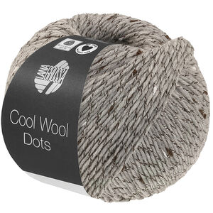 Lana Grossa COOL WOOL Dots | 09-Hellgrau