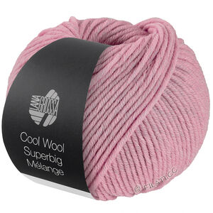 Lana Grossa COOL WOOL Superbig Mélange | 201-Rosa meliert