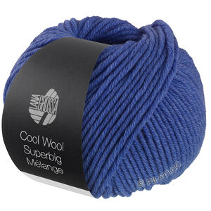 Lana Grossa COOL WOOL Superbig Mélange | 207-Blau meliert