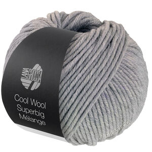 Lana Grossa COOL WOOL Superbig Mélange | 216-Hellgrau meliert