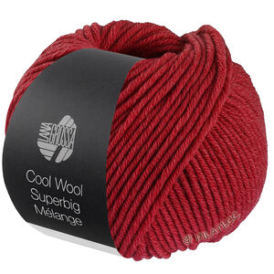 Lana Grossa COOL WOOL Superbig Mélange | 223-Kirschrot meliert