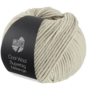 Lana Grossa COOL WOOL Superbig Mélange | 231-Hellgrau meliert