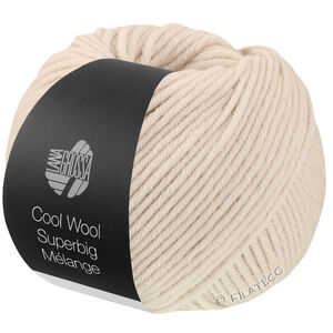 Lana Grossa COOL WOOL Superbig Mélange | 233-Grège meliert