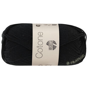 Lana Grossa COTONE | 021-Schwarz